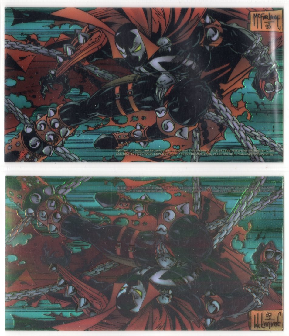Chase- Spawn (1995 WildStorm) Long Card Todd Chrome No Text | eBay