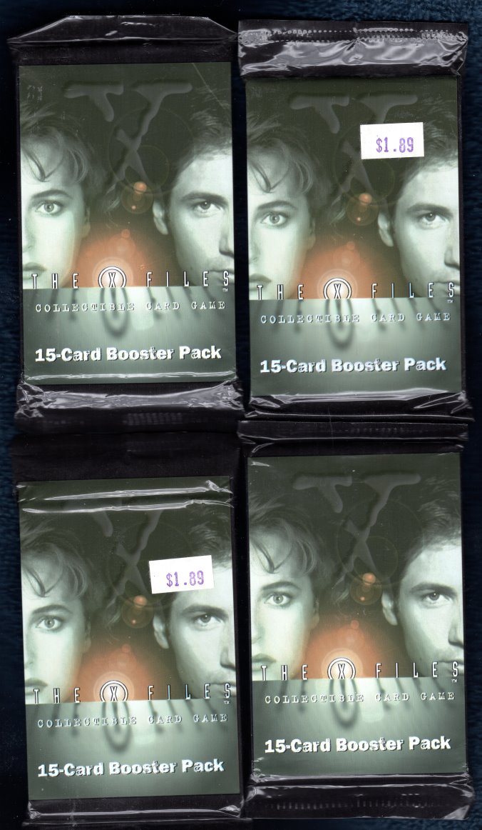 x files booster box The X-Files CCG 15 Card Pack [Toy] Toys & Games This display contains 24 booster packs of 10 cards each for the Yu Yu HakushoTM Collectible Card Game X Files Collector Card Game